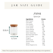 Timeless Design Urban Spice Jar - 250ml