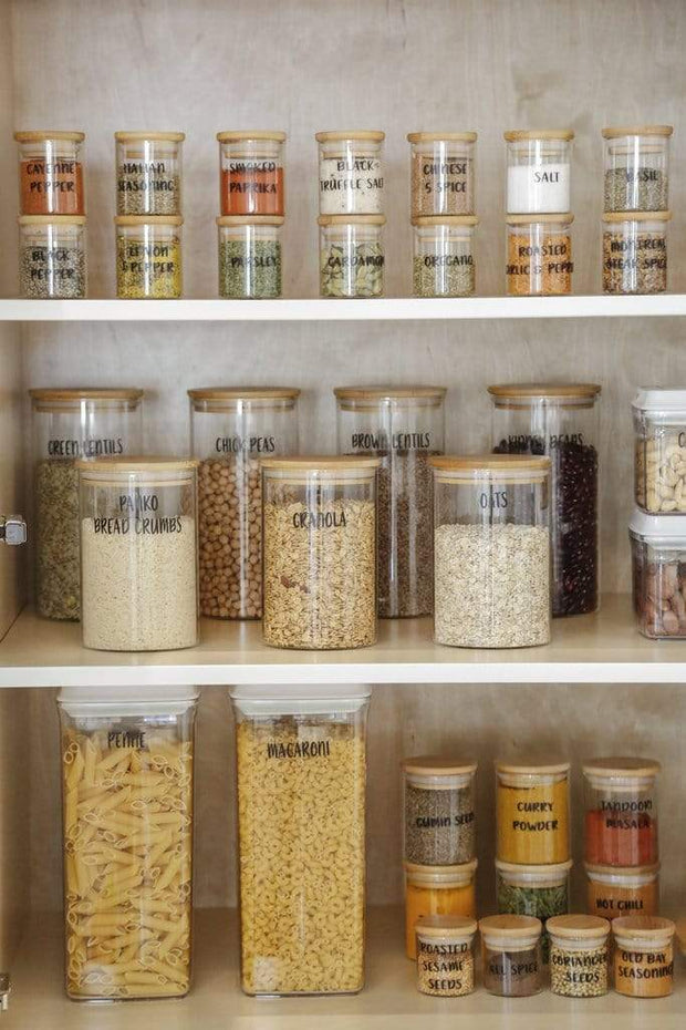 Custom Pantry Storage Containers & Jar Sets - Timeless Designs & Decor