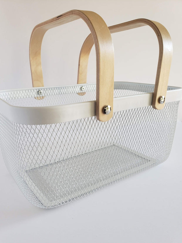 Timeless Design White Signature Basket - Large
