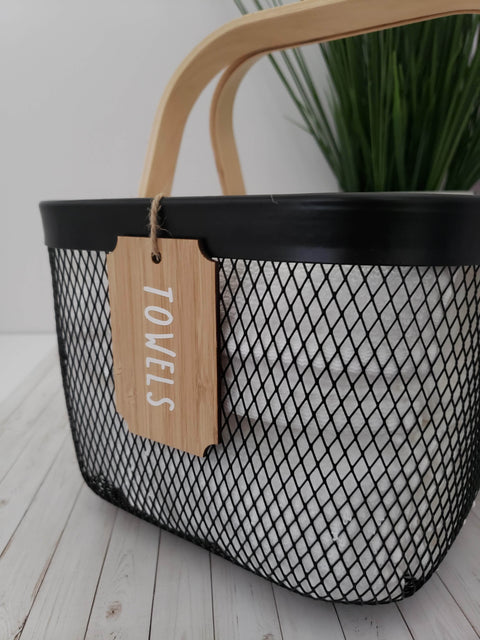 Timeless Design Wooden tag