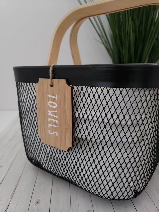 Timeless Design Wooden tag
